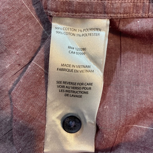 Travis Mathew XL short sleeved button up cotton shirt - Picture 7 of 11